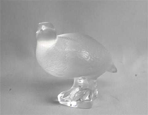 Glasvogel Rebhuhn, René Lalique France