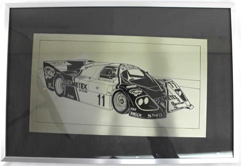 Andreas Hentrich Zinngrafik, Porsche CK 5, 6/100