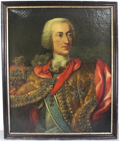 "Kaiser Karl VII." Georges Desmarées Werkstatt (1697-1776) attr.