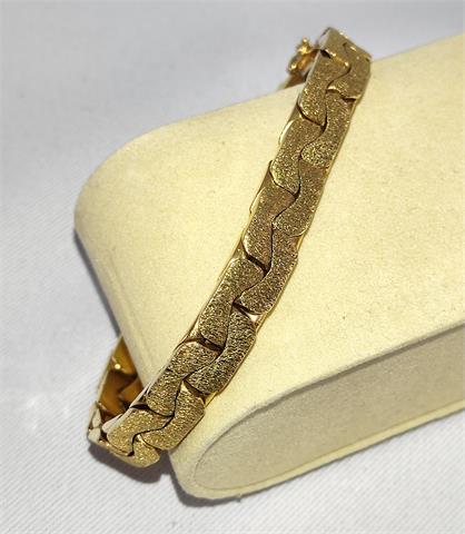 Armband, Gelbgold 750, 54,2g, 18,5 cm lang