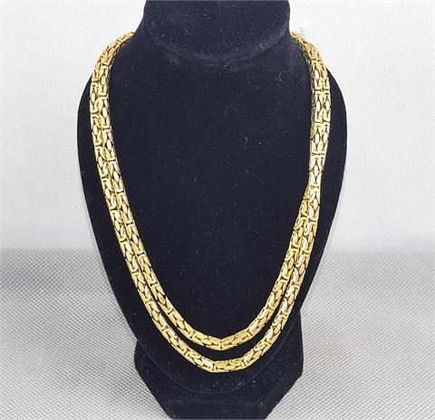 Halskette Königskette  585er Gelbgold