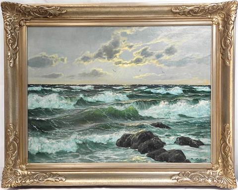 Patrick von Kalckreuth (1892-1970) "Meereswogen"