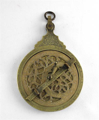 Astrolabium, Messing, 20 Jh. wohl Persien/Indien