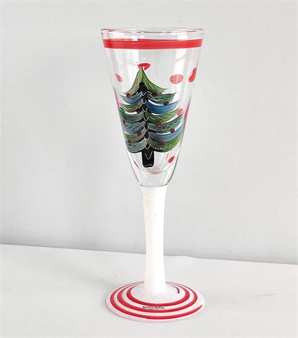 Glas, Kosta Boda, Ulrica Hydmann-Vallien (*1938-2018) "Christmas", Entwurf von 1994