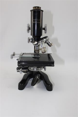 Ernst Leitz Wetzlar, Mikroskop, 1.H.20.Jh.