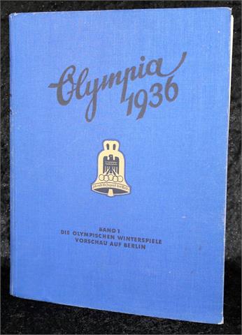 "Die Olympischen Spiele 1936- Berlin u. Garmisch-Patenkirchen" Bd.1, Cigaretten-Bilderdienst Altona-Bahrenfeld