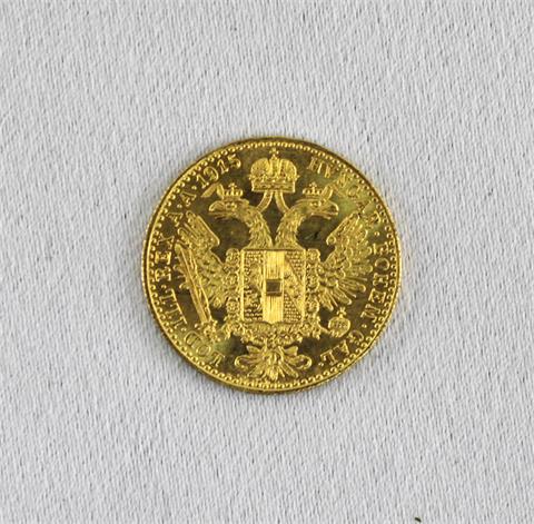 Medaille Kaiser öster./ungarn. Gelbgold