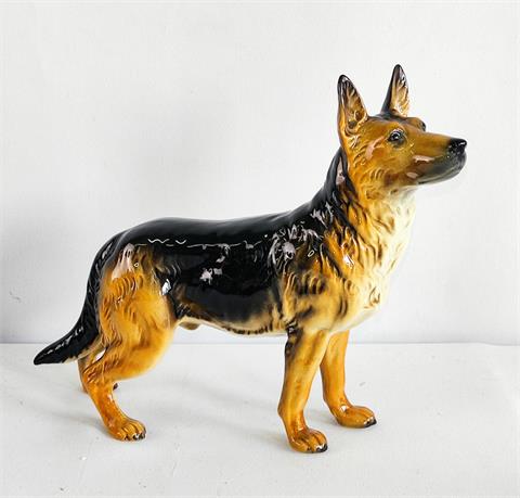 Goebel "Stehender Schäferhund", 25 x 19,5 cm