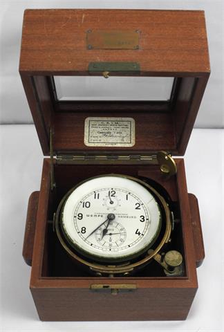 Schiffs-Chronometer, Wempe Hamburg,