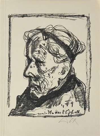 Otto Dix (1891-1969) "Meine Mutter 86 Jahre alt, 1949"