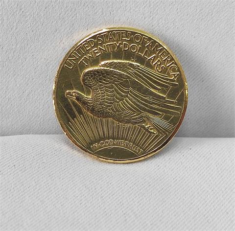 Goldmünze Double Eagle 20 US-Dollars 1927