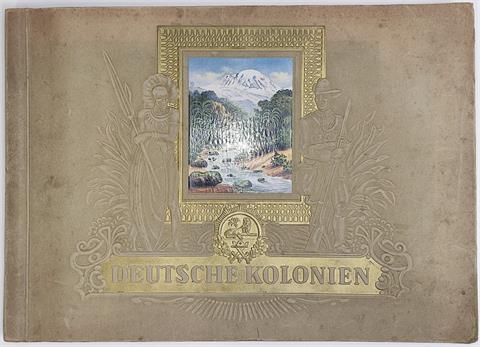 Zigarettenbilder Sammelalbum "Deutsche Kolonien" 1936