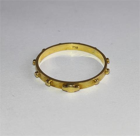 Ring 750 Gelbgold, 2,9 g
